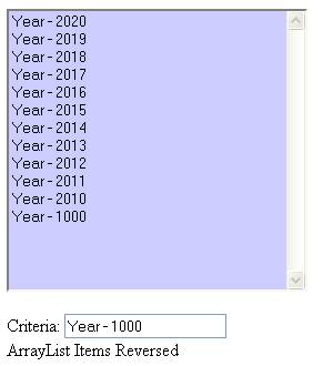 Arraylist Integer Sortieren